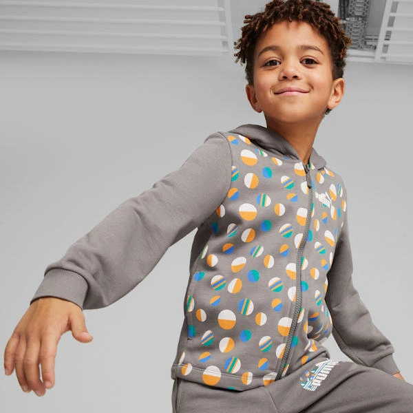 Sudadera con capucha Puma ESS+ Summer Camp para niños pequeños: ¡la aventura de verano te espera!