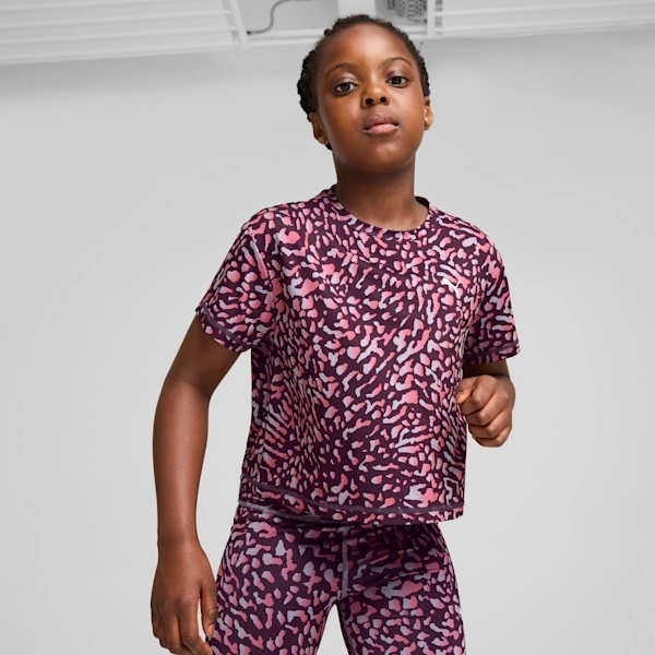 PUMA Train Favorito: ¡La camiseta corta para niños grandes! ¡Entrena con estilo y energía!